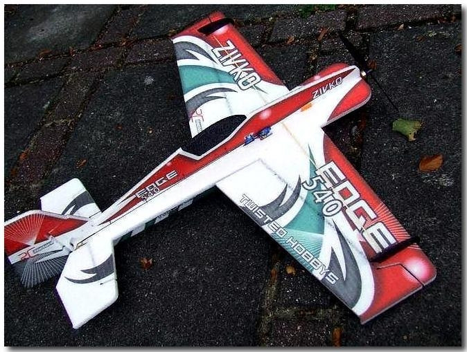 Twisted Hobbys 32" EPP Edge 540 Rc Foam 3D Plane airplane Model kit Trainer